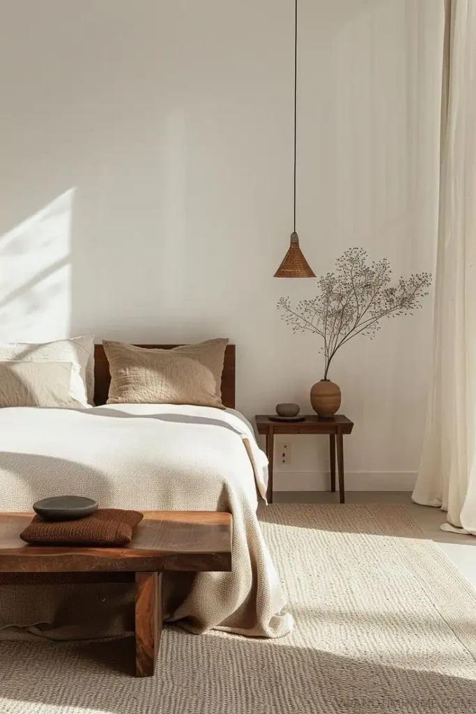 "phong cách nội thất Scandinavian - phòng khách gỗ sáng màu JF Concept"